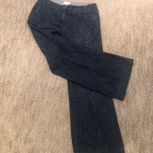 Full leg denim pants